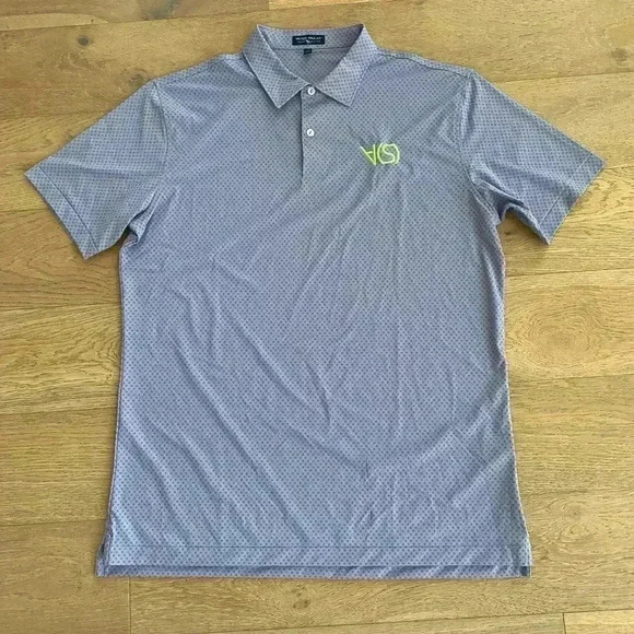 Peter Millar Crown Crafted Star Polo Large - Picture 1 of 9